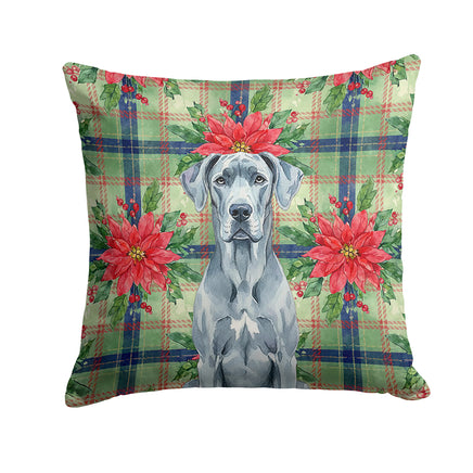 Caroline's Treasures, Christmas Flag, Pillow (14" x 14"), Pet Flag, Dog Flag, Cat Flag, Outdoor Decor