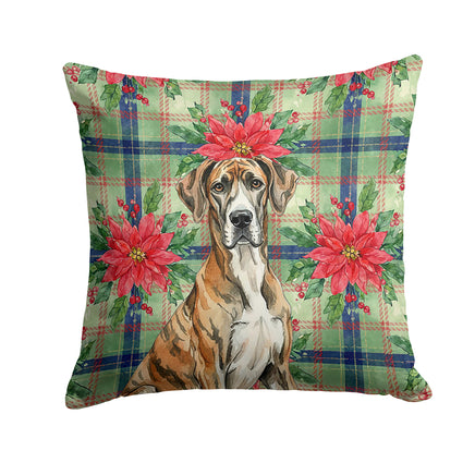 Caroline's Treasures, Christmas Flag, Pillow (14" x 14"), Pet Flag, Dog Flag, Cat Flag, Outdoor Decor