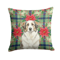 Caroline's Treasures, Christmas Flag, Pillow (14" x 14"), Pet Flag, Dog Flag, Cat Flag, Outdoor Decor