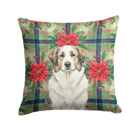 Caroline's Treasures, Christmas Flag, Pillow (18" x 18"), Pet Flag, Dog Flag, Cat Flag, Outdoor Decor