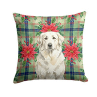 Caroline's Treasures, Christmas Flag, Pillow (18" x 18"), Pet Flag, Dog Flag, Cat Flag, Outdoor Decor