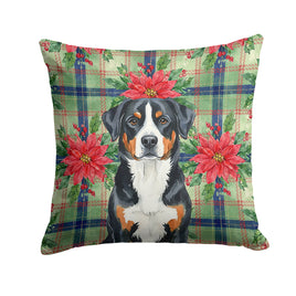 Caroline's Treasures, Christmas Flag, Pillow (14" x 14"), Pet Flag, Dog Flag, Cat Flag, Outdoor Decor