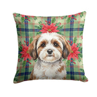 Caroline's Treasures, Christmas Flag, Pillow (18" x 18"), Pet Flag, Dog Flag, Cat Flag, Outdoor Decor