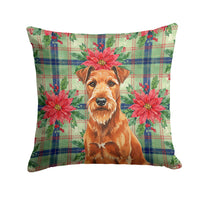 Caroline's Treasures, Christmas Flag, Pillow (14" x 14"), Pet Flag, Dog Flag, Cat Flag, Outdoor Decor