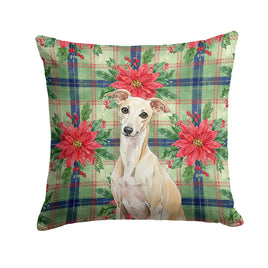 Caroline's Treasures, Christmas Flag, Pillow (18" x 18"), Pet Flag, Dog Flag, Cat Flag, Outdoor Decor
