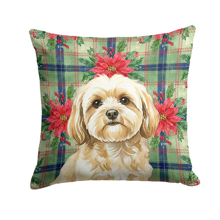 Caroline's Treasures, Christmas Flag, Pillow (14" x 14"), Pet Flag, Dog Flag, Cat Flag, Outdoor Decor