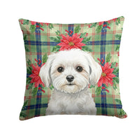 Caroline's Treasures, Christmas Flag, Pillow (14" x 14"), Pet Flag, Dog Flag, Cat Flag, Outdoor Decor