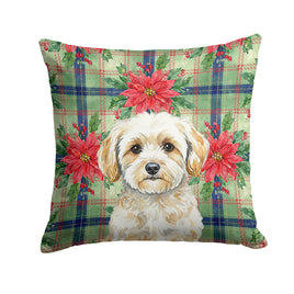 Caroline's Treasures, Christmas Flag, Pillow (14" x 14"), Pet Flag, Dog Flag, Cat Flag, Outdoor Decor
