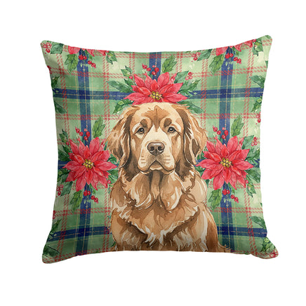 Caroline's Treasures, Christmas Flag, Pillow (14" x 14"), Pet Flag, Dog Flag, Cat Flag, Outdoor Decor