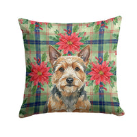 Caroline's Treasures, Christmas Flag, Pillow (14" x 14"), Pet Flag, Dog Flag, Cat Flag, Outdoor Decor