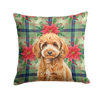 Caroline's Treasures, Christmas Flag, Pillow (18" x 18"), Pet Flag, Dog Flag, Cat Flag, Outdoor Decor