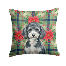 Caroline's Treasures, Christmas Flag, Pillow (14" x 14"), Pet Flag, Dog Flag, Cat Flag, Outdoor Decor