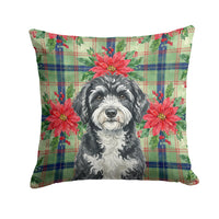 Caroline's Treasures, Christmas Flag, Pillow (14" x 14"), Pet Flag, Dog Flag, Cat Flag, Outdoor Decor