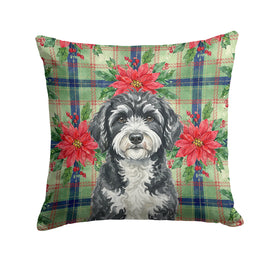 Caroline's Treasures, Christmas Flag, Pillow (14" x 14"), Pet Flag, Dog Flag, Cat Flag, Outdoor Decor
