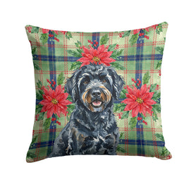 Caroline's Treasures, Christmas Flag, Pillow (14" x 14"), Pet Flag, Dog Flag, Cat Flag, Outdoor Decor
