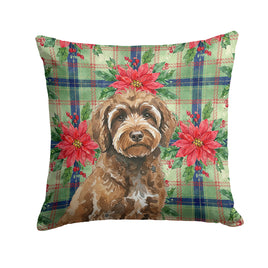 Caroline's Treasures, Christmas Flag, Pillow (18" x 18"), Pet Flag, Dog Flag, Cat Flag, Outdoor Decor