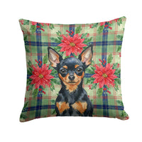 Caroline's Treasures, Christmas Flag, Pillow (14" x 14"), Pet Flag, Dog Flag, Cat Flag, Outdoor Decor