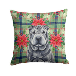 Caroline's Treasures, Christmas Flag, Pillow (14" x 14"), Pet Flag, Dog Flag, Cat Flag, Outdoor Decor