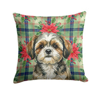 Caroline's Treasures, Christmas Flag, Pillow (14" x 14"), Pet Flag, Dog Flag, Cat Flag, Outdoor Decor