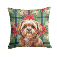 Caroline's Treasures, Christmas Flag, Pillow (14" x 14"), Pet Flag, Dog Flag, Cat Flag, Outdoor Decor