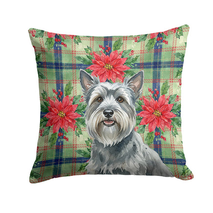 Caroline's Treasures, Christmas Flag, Pillow (14" x 14"), Pet Flag, Dog Flag, Cat Flag, Outdoor Decor