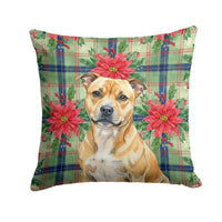 Caroline's Treasures, Christmas Flag, Pillow (14" x 14"), Pet Flag, Dog Flag, Cat Flag, Outdoor Decor