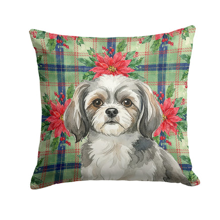 Caroline's Treasures, Christmas Flag, Pillow (18" x 18"), Pet Flag, Dog Flag, Cat Flag, Outdoor Decor