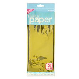 Darice Gold Foil Tissue Paper  - 20 x 26 inches, 2506-95 Darice 2506-95 Crafts