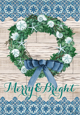 If It's Flags  Merry And Bright 2940 Decorative Flag 2940FL 