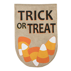 Darice Trick or Treat 30058567 Darice Burlap Garden Flag 12" x 18" '30058567 Flags