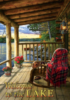 Custom Decor Lake Porch 3665 Decorative Flag 3665FL Flags