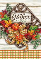 Custom Decor Gather Basket 4401 Decorative Flag 4401FL Flags