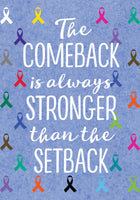 Custom Decor The Comeback 4437 Decorative Flag 4437FL Flags