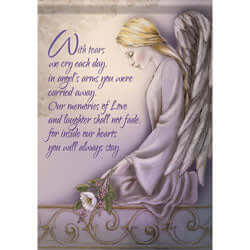 Carson Angel's Arms 45145  Carson Garden Flag 12.5" x 18" '45145 Flags