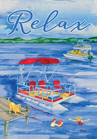 Custom Decor Pontoon Boat 4567 Decorative Flag 4567FL Flags