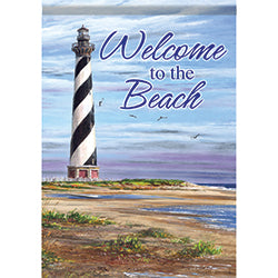 Carson Welcome to The Beach 46484  Carson Garden Flag 12.5" x 18" '46484 Flags