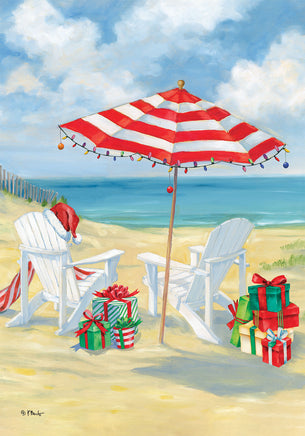 Custom Decor Christmas Beach 4705 Decorative Flag 4705FL Flags