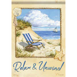 Carson Relax and Unwind 49250  Carson Garden Flag 12.5" x 18" '49250 Flags