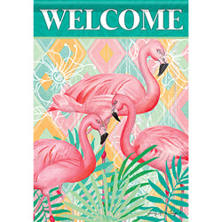 Carson Flamingo Palms 51571 Carson House Flag 28" x 40" '51571 Flags