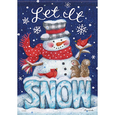 Carson Winter Snow 50172 Carson Garden Flag 12.5" x 18" '50172 Flags