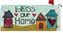 Custom Decor Bless Our Home   3097MM Decorative Standard Mailbox Makeover 3097MM Mailbox