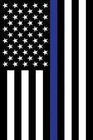 Custom Decor Police Support 3293 Decorative Flag 3293FL Flags