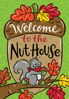 Custom Decor Nut House 3838 Decorative Flag 3838FL Flags