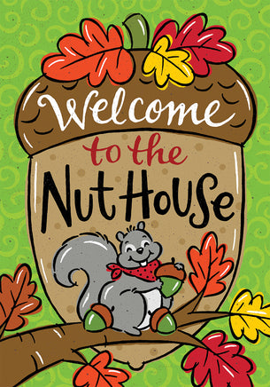 Custom Decor Nut House 3838 Decorative Flag 3838FL Flags