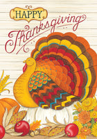Custom Decor Pumpkin Turkey 3853 Decorative Flag 3853FL Flags
