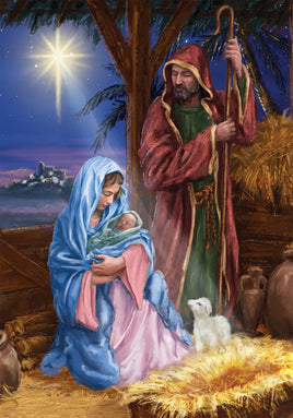 Custom Decor Mary And Joseph 3881 Decorative Flag 3881FL Flags